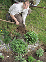 Peter Heel, gardening